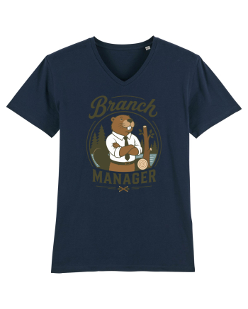 Branch Manager Beaver Office Work Corporate Manager Humor French Navy