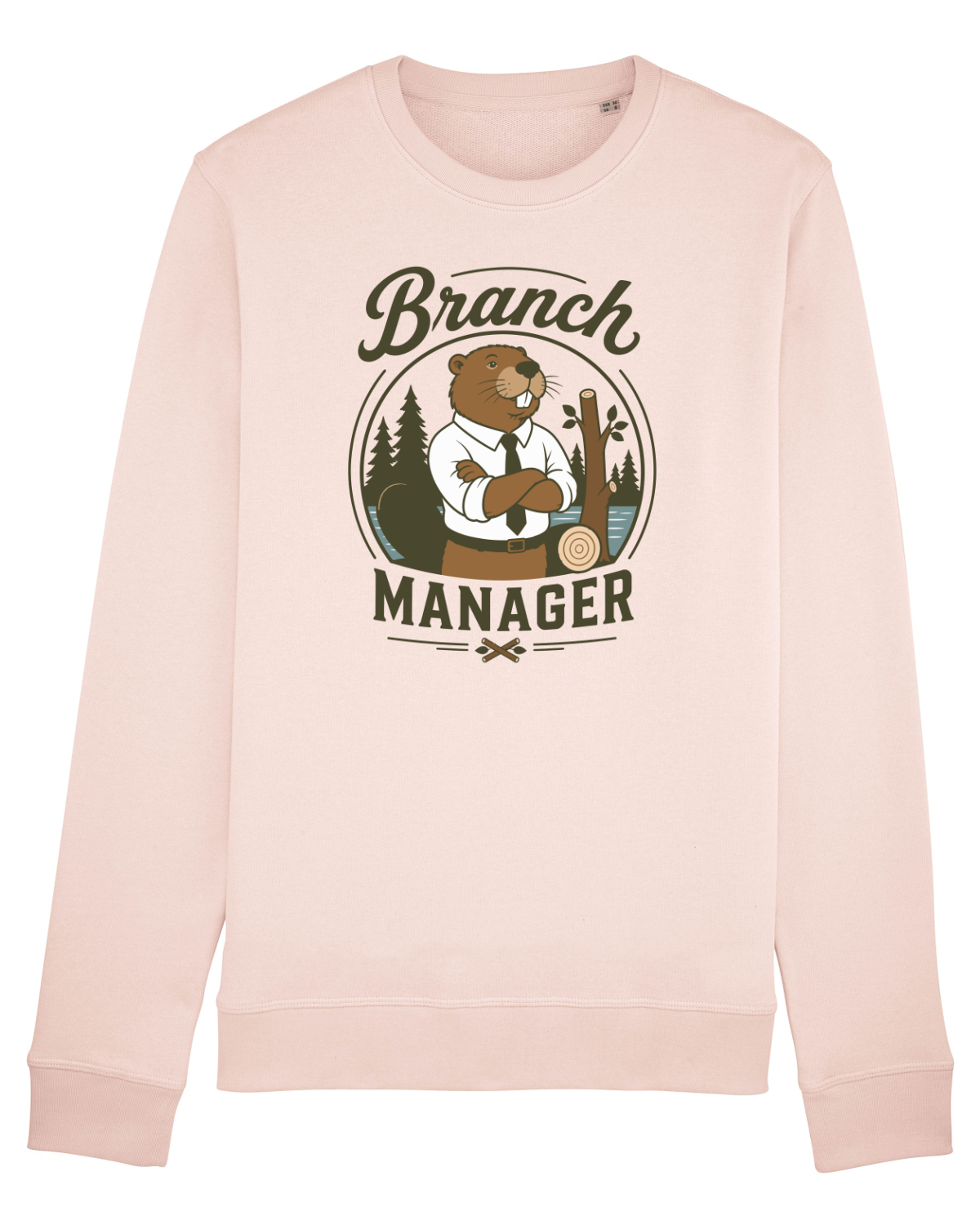 Bluză mânecă lungă Unisex Rise Candy Pink