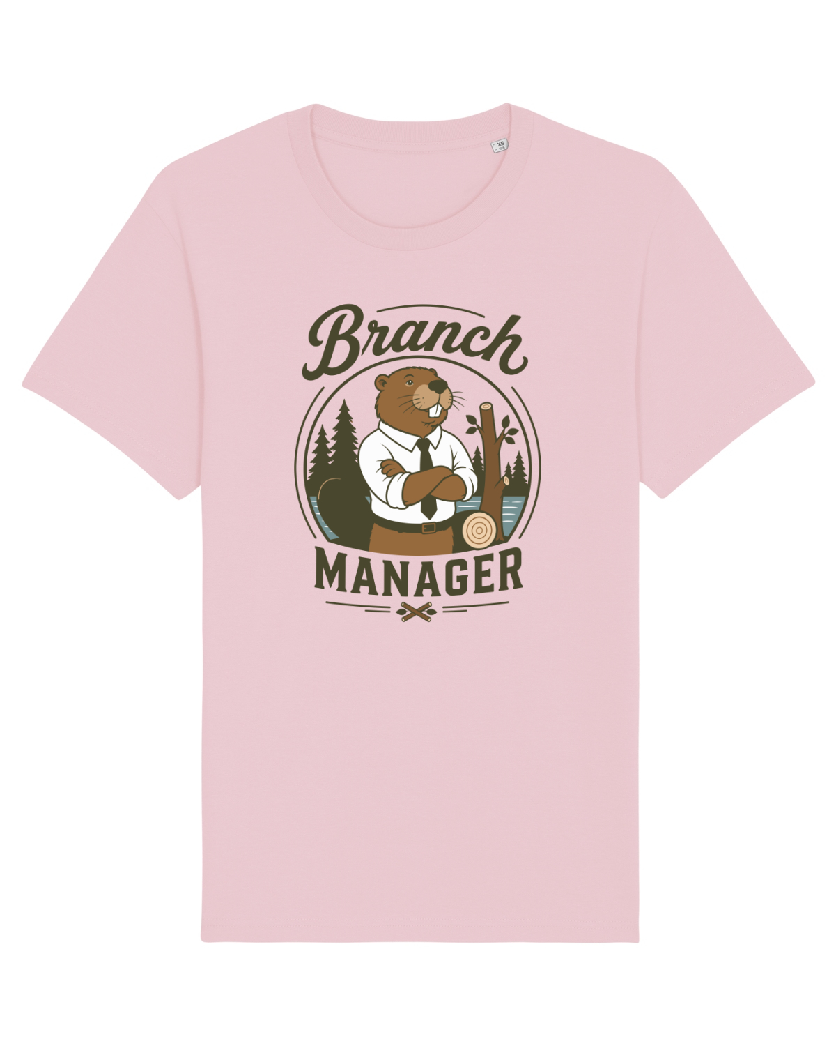 Tricou mânecă scurtă Unisex Rocker Cotton Pink