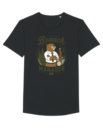 Branch Manager Beaver Office Work Corporate Manager Humor Black