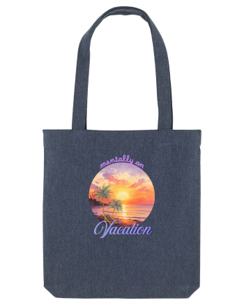 Mentally on vacation Midnight Blue