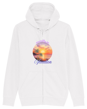 Mentally on vacation White