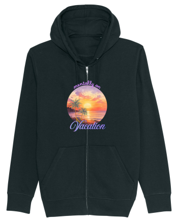 Mentally on vacation Black
