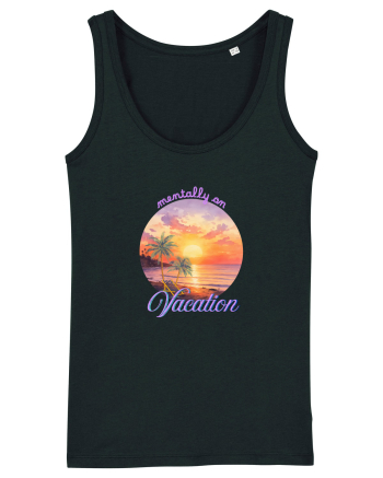 Mentally on vacation Black