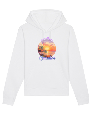 Mentally on vacation White