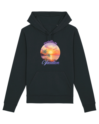 Mentally on vacation Black
