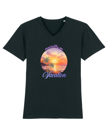 Mentally on vacation Black