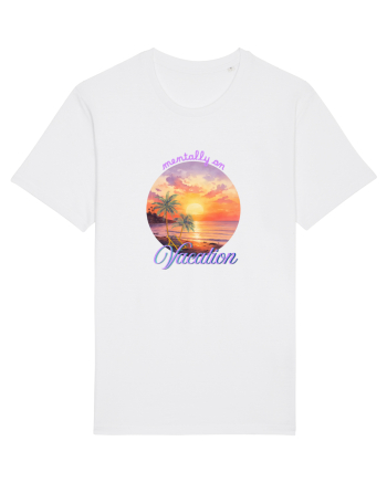 Mentally on vacation White