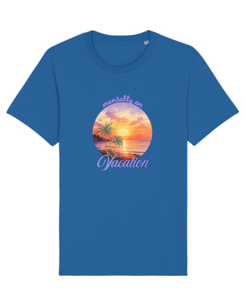 Mentally on vacation Royal Blue