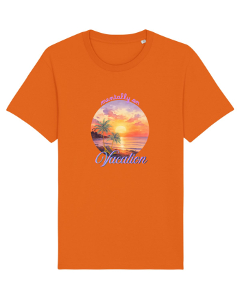 Mentally on vacation Bright Orange