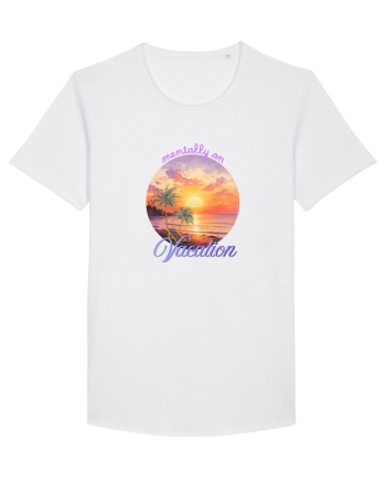 Mentally on vacation White