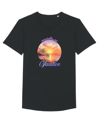 Mentally on vacation Black