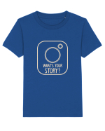 What's Your Story? Tricou mânecă scurtă  Copii Mini Creator