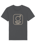 What's Your Story? Tricou mânecă scurtă Unisex Rocker