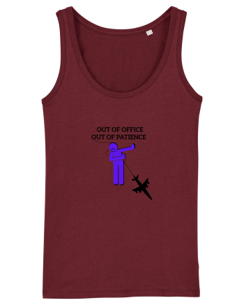 Out of office Burgundy