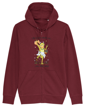 Life is too short to not dilly-dally Burgundy