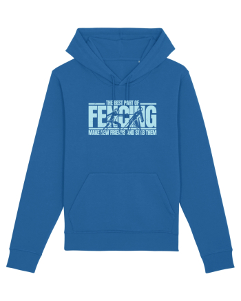 The Best Part of Fencing Royal Blue