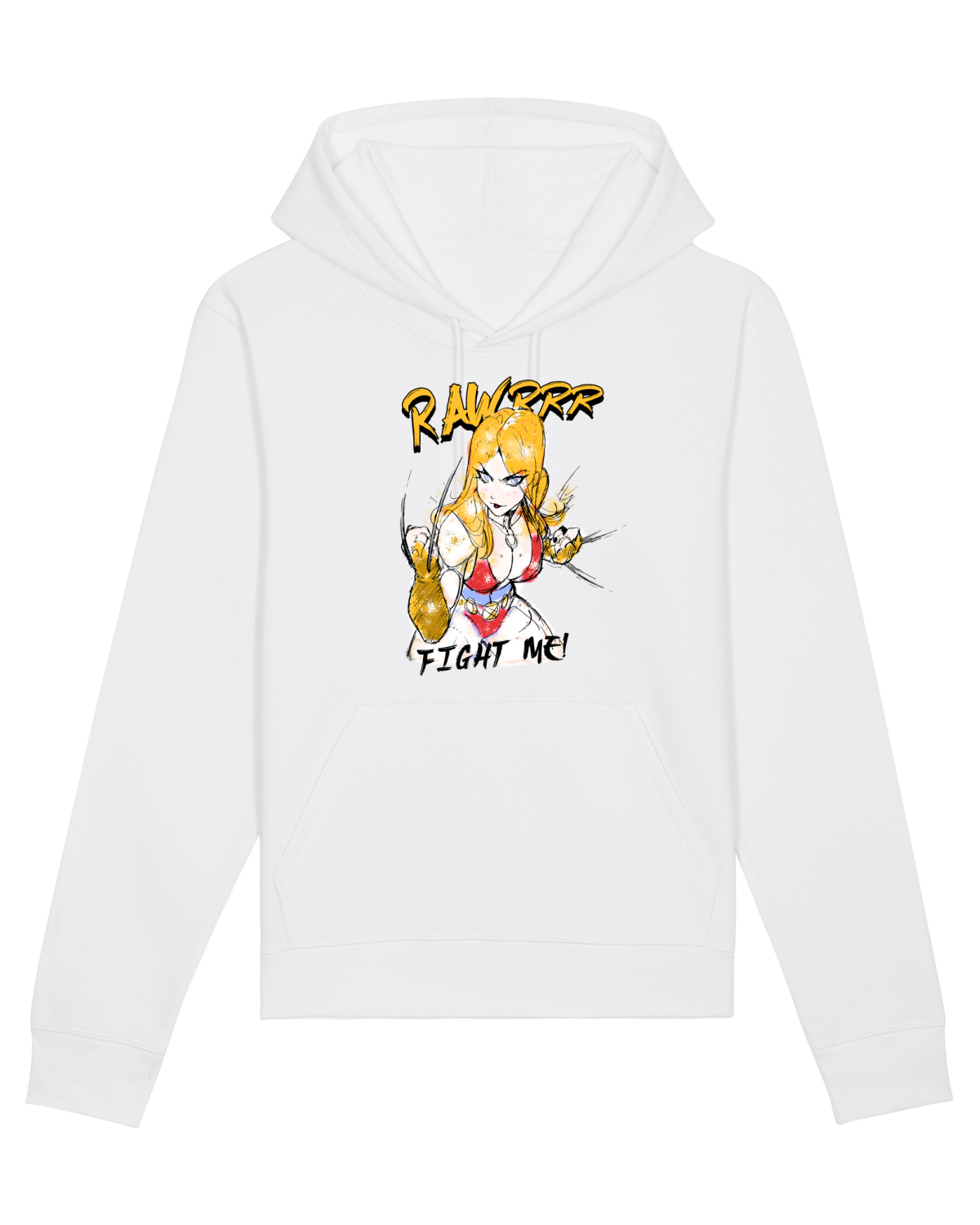 Hanorac Unisex Drummer White