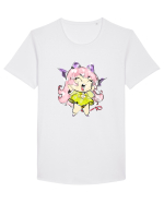 Little Devil Tricou mânecă scurtă guler larg Bărbat Skater