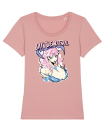 Little Devil Little Devil Tricou mânecă scurtă guler larg fitted Damă Expresser