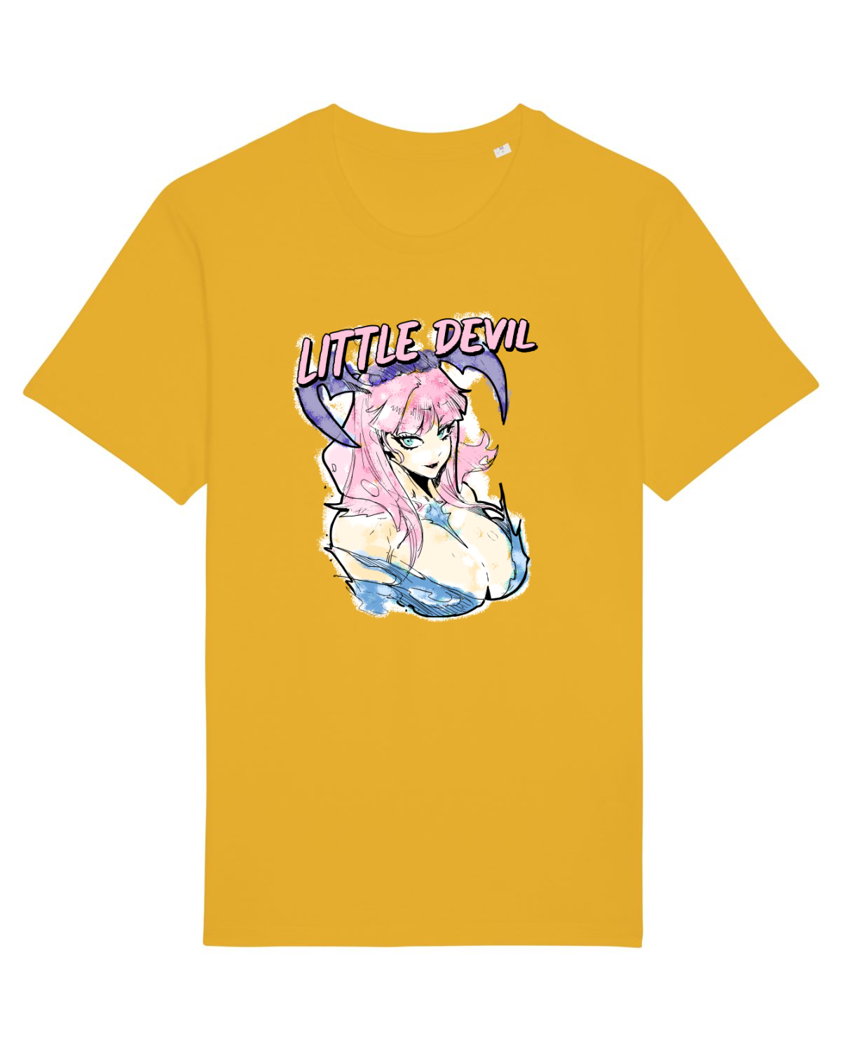 Tricou mânecă scurtă Unisex Rocker Spectra Yellow