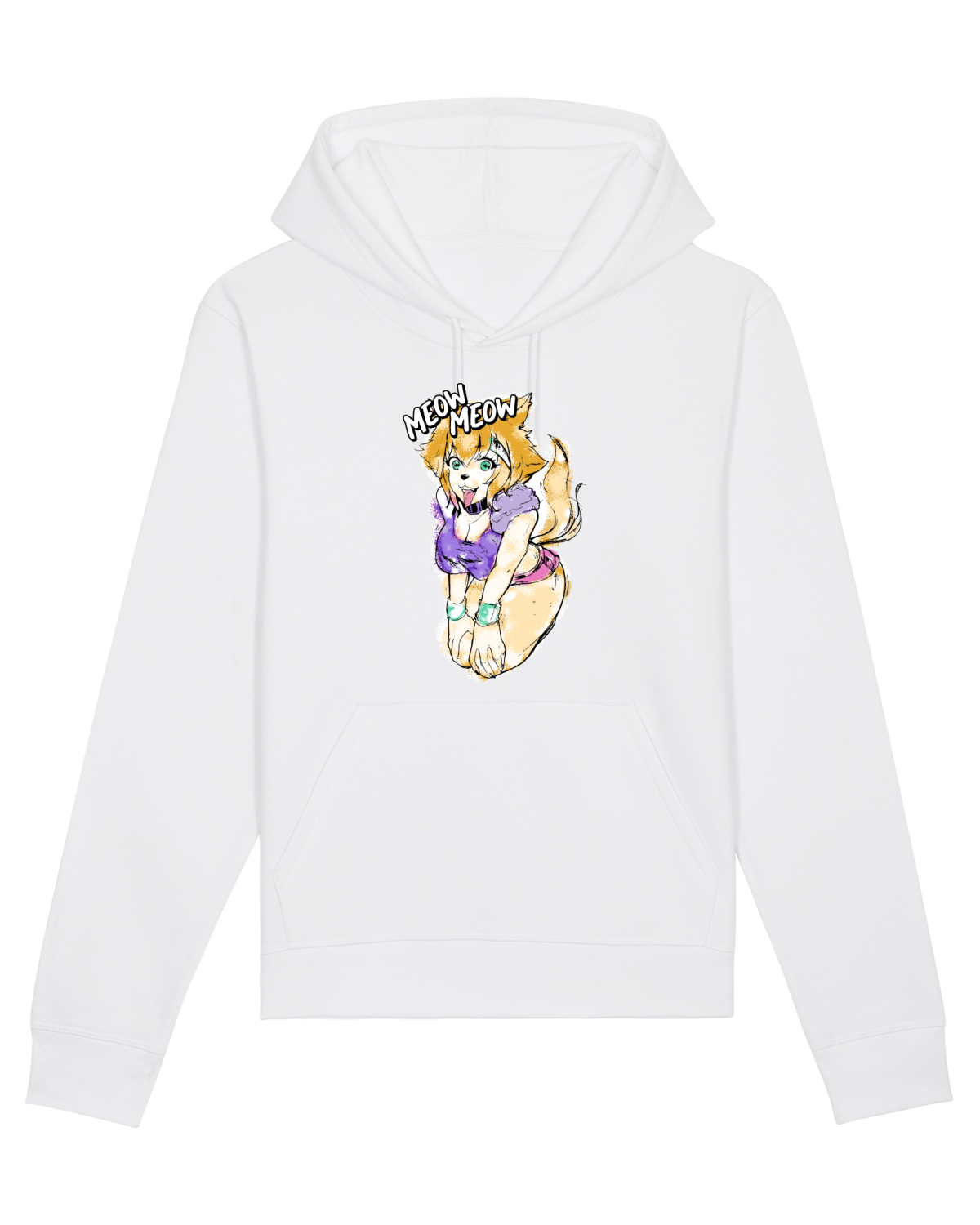 Hanorac Unisex Drummer White