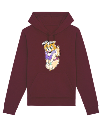 Meow Meow Burgundy