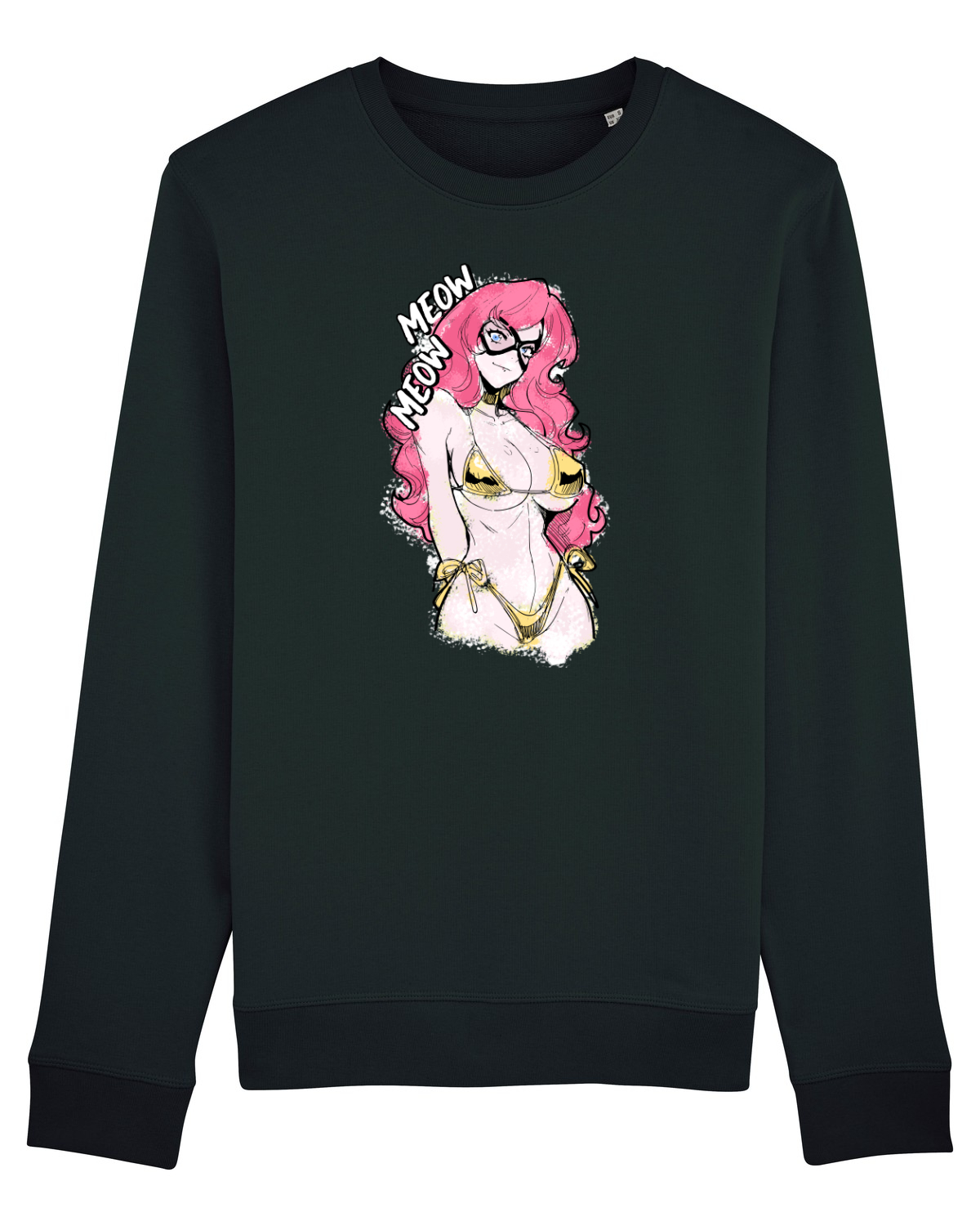 Bluză mânecă lungă Unisex Rise Black