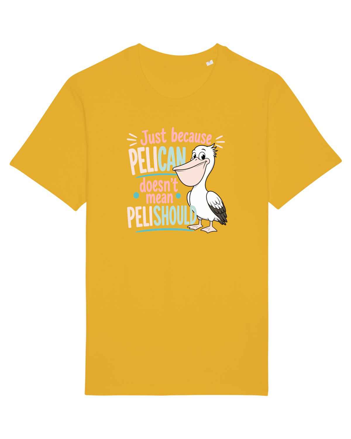 Tricou mânecă scurtă Unisex Rocker Spectra Yellow