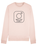 What's Your STORY? Bluză mânecă lungă Unisex Rise