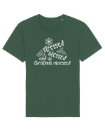 Agitație de Crăciun Tricou mânecă scurtă Unisex Rocker