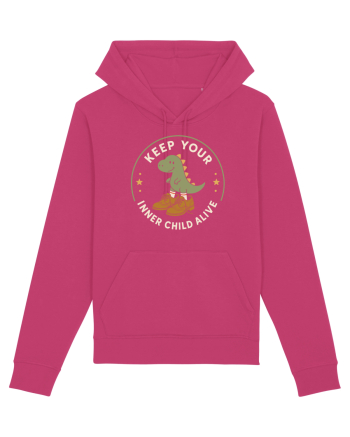 Keep Your Inner Child Alive – Dinozaur cu Pantofi Mari Raspberry