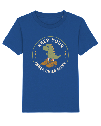 Keep Your Inner Child Alive – Dinozaur cu Pantofi Mari Majorelle Blue