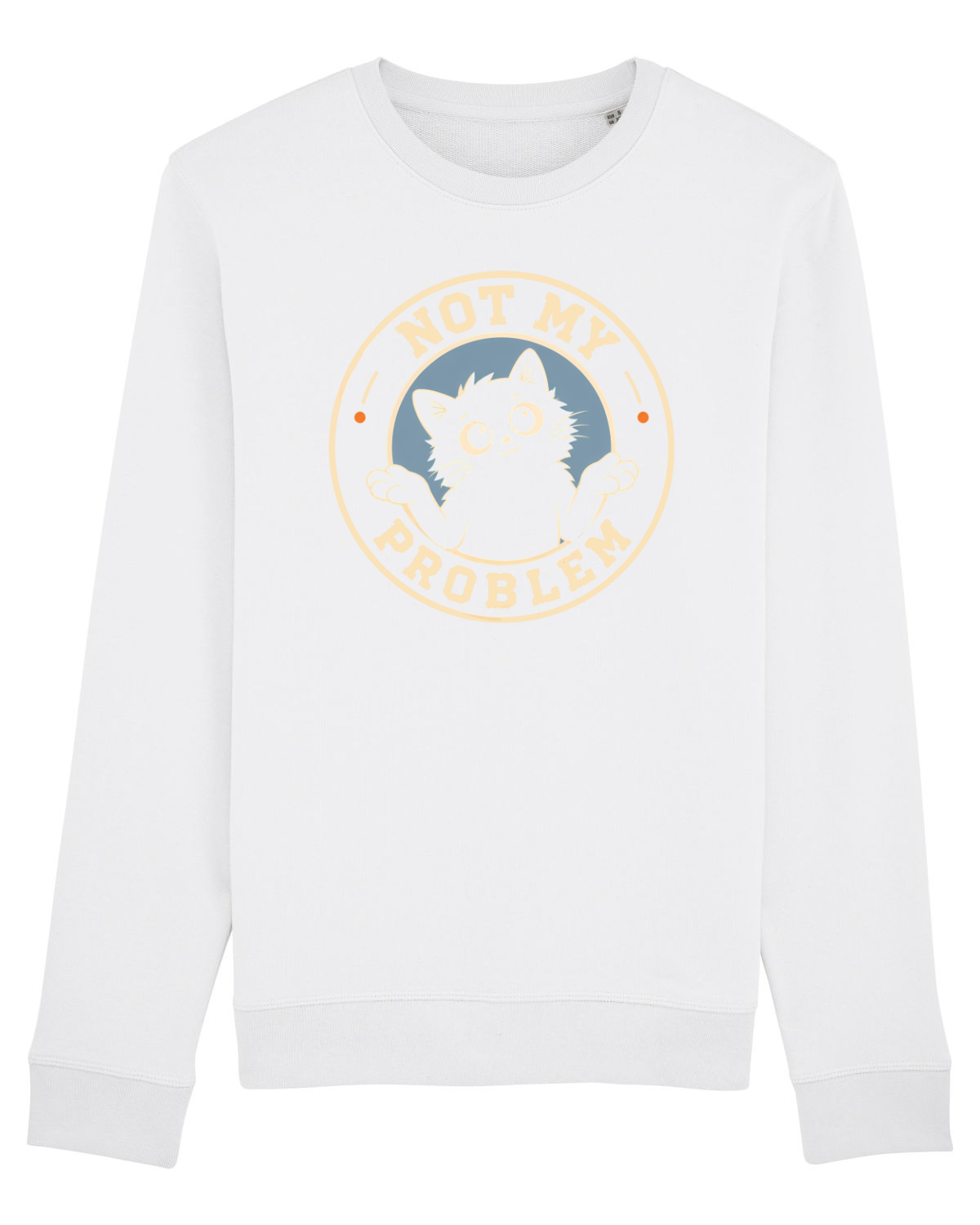 Bluză mânecă lungă Unisex Rise White