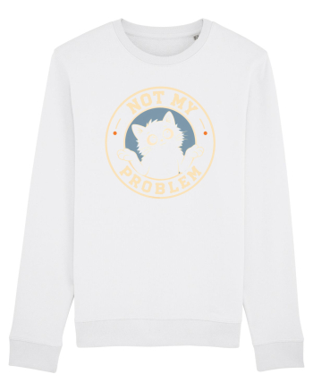 Not My Problem – Pisică Nepăsătoare White