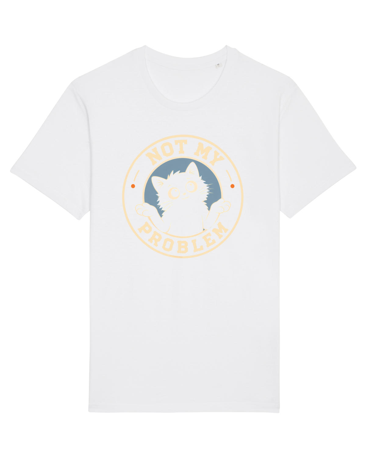 Tricou mânecă scurtă Unisex Rocker White