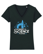 A Moment of Science, Please – Știință și Experimente Tricou mânecă scurtă guler V Damă Evoker