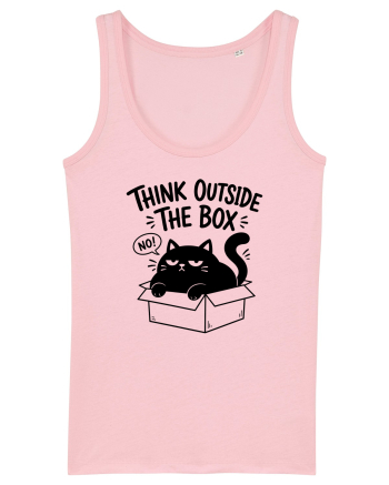 Think Outside the Box? The Cat Said No Cotton Pink