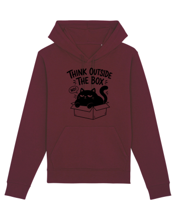 Think Outside the Box? The Cat Said No Burgundy