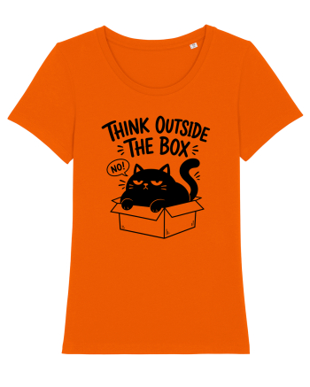 Think Outside the Box? The Cat Said No Bright Orange