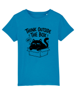 Think Outside the Box? The Cat Said No Tricou mânecă scurtă  Copii Mini Creator