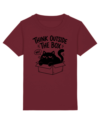 Think Outside the Box? The Cat Said No Burgundy