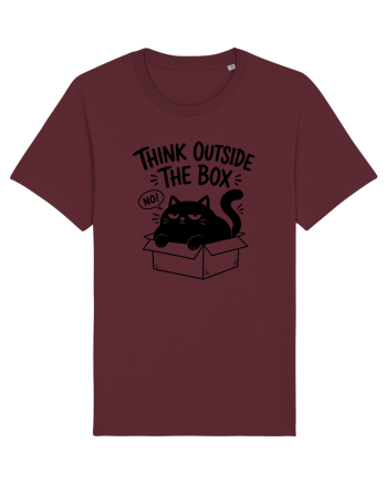 Think Outside the Box? The Cat Said No Burgundy