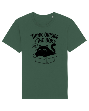 Think Outside the Box? The Cat Said No Bottle Green