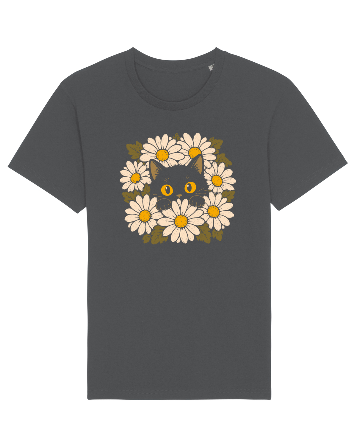 Tricou mânecă scurtă Unisex Rocker Anthracite