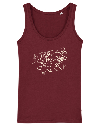 Trust the Mess – Trust the Process Burgundy