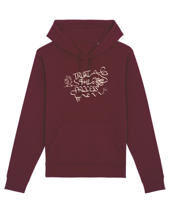 Trust the Mess – Trust the Process Burgundy