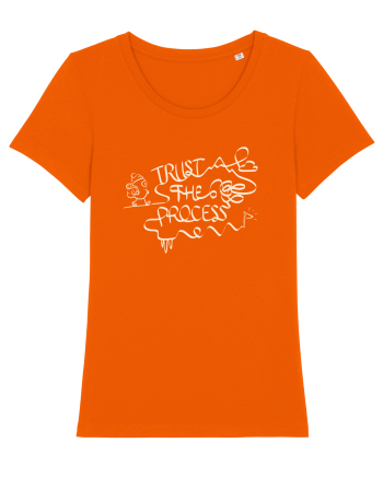 Trust the Mess – Trust the Process Bright Orange