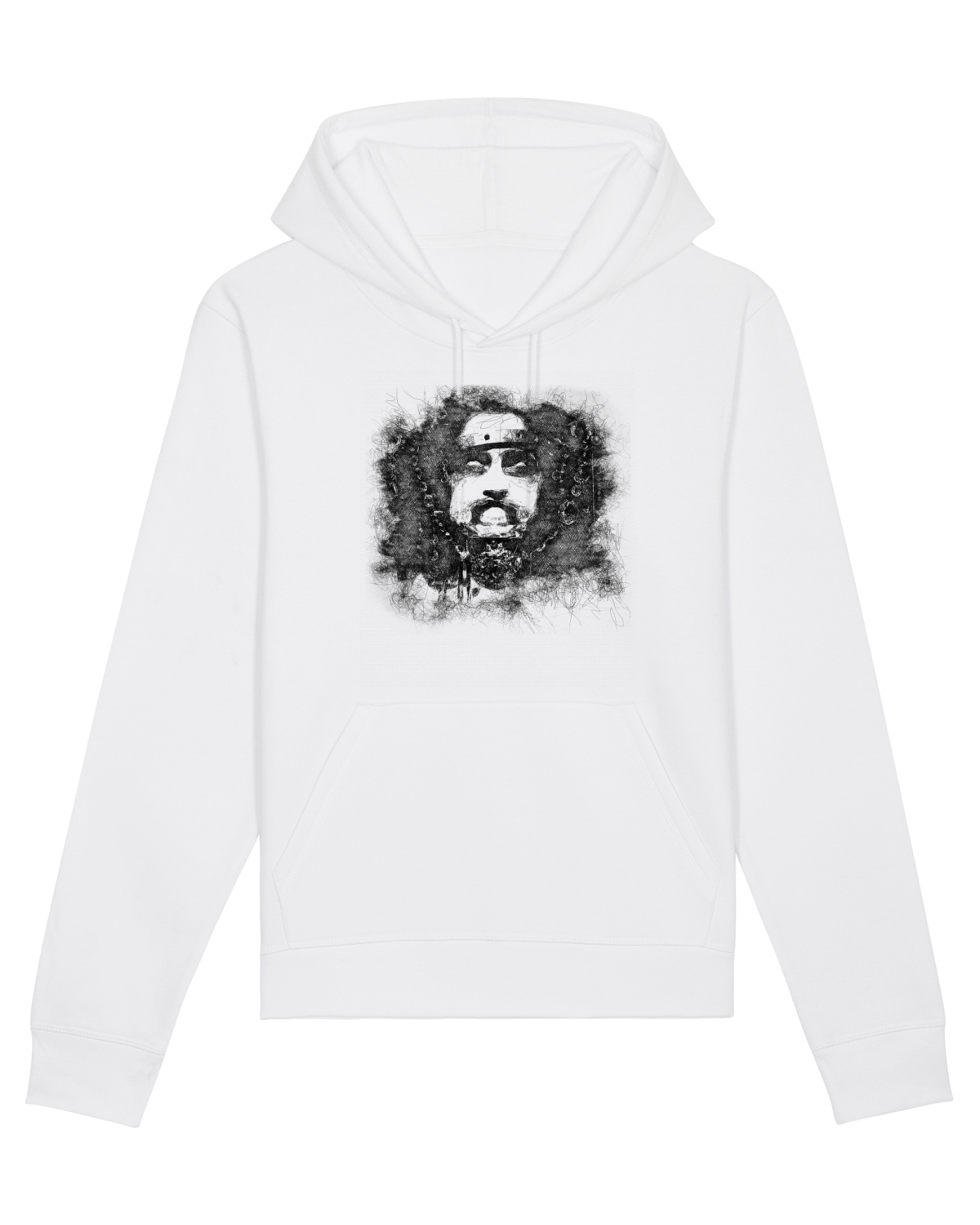 Hanorac Unisex Drummer White