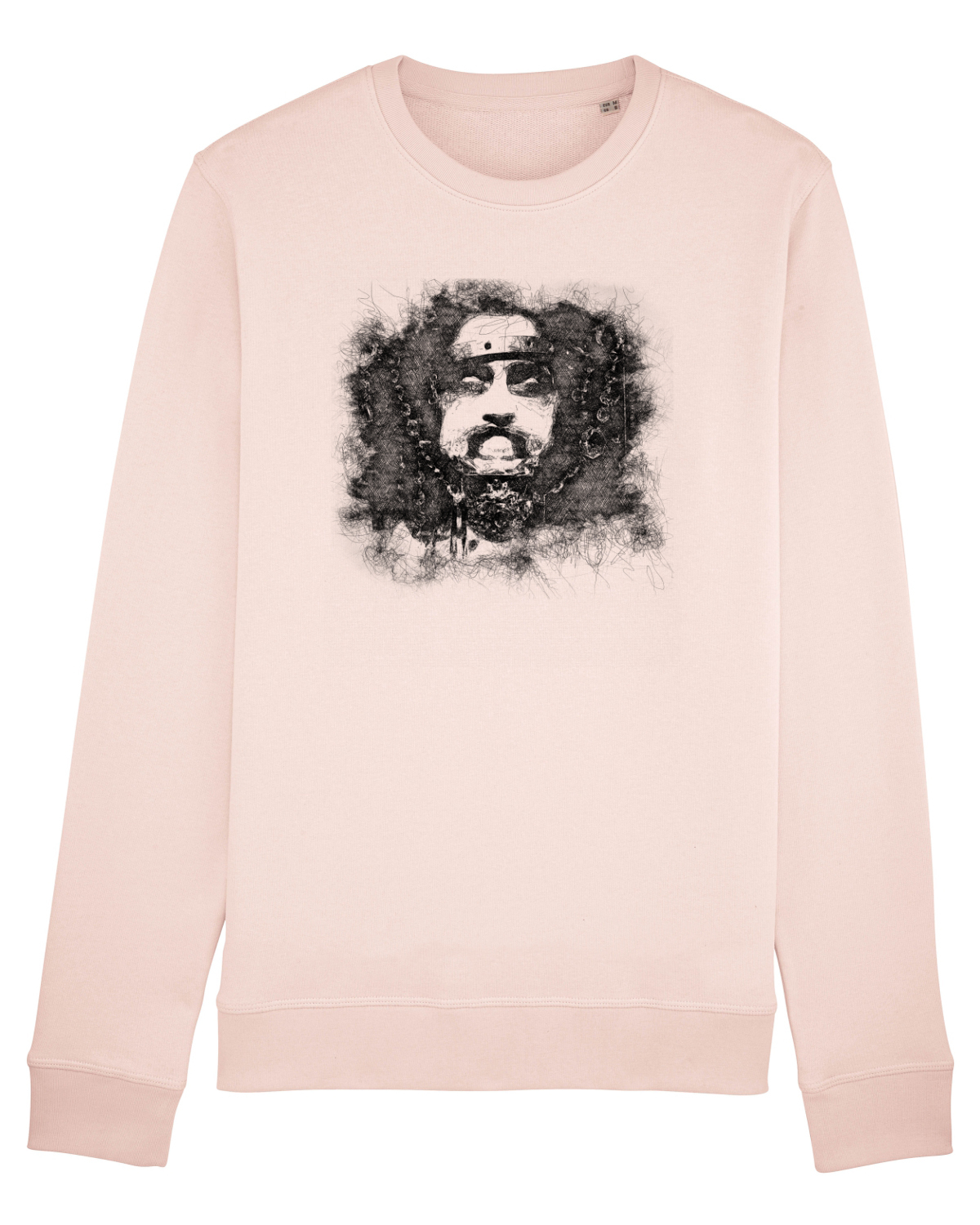 Bluză mânecă lungă Unisex Rise Candy Pink